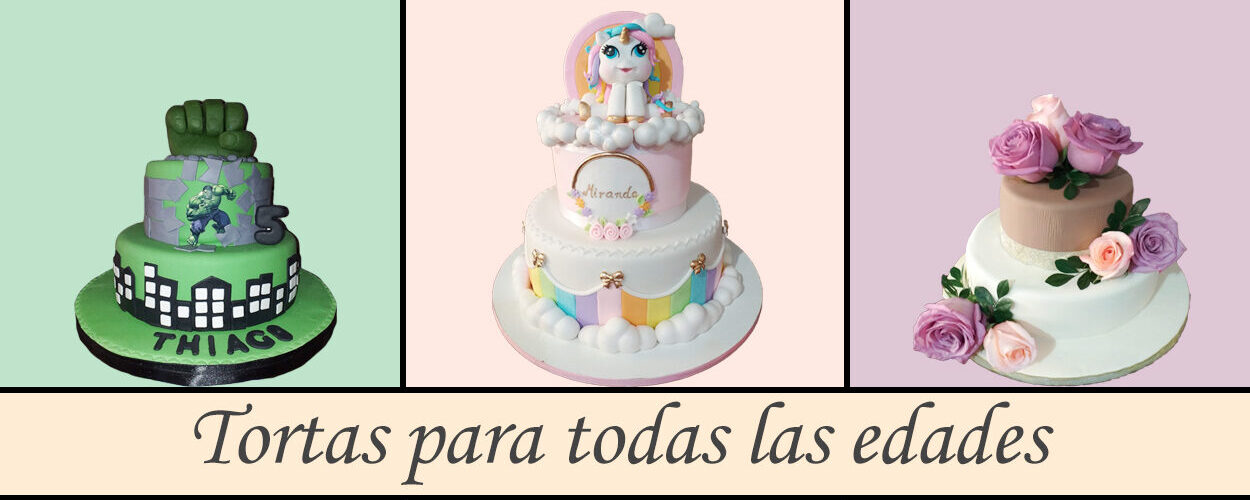 Tortas para todas las edades